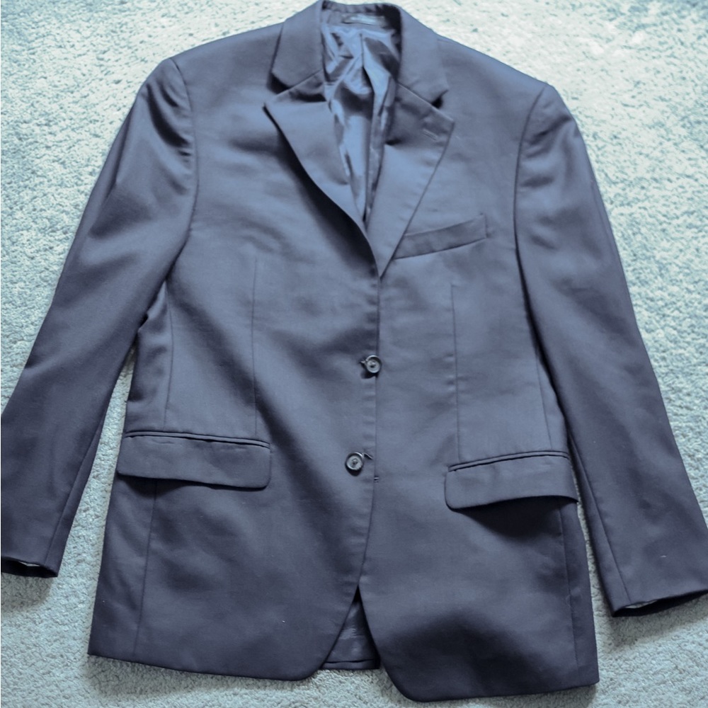 38s Ralph Lauren black suit coat